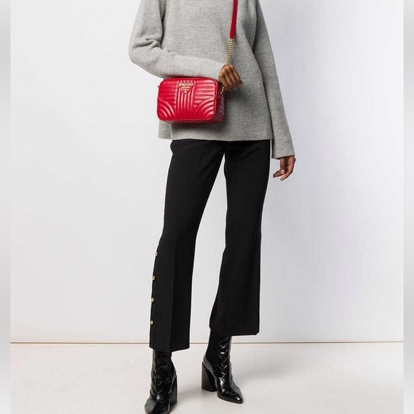 PRADA DIAGRAMME Camera Bag ▪️Authentic In Excellent Condition - Picture 2 of 9